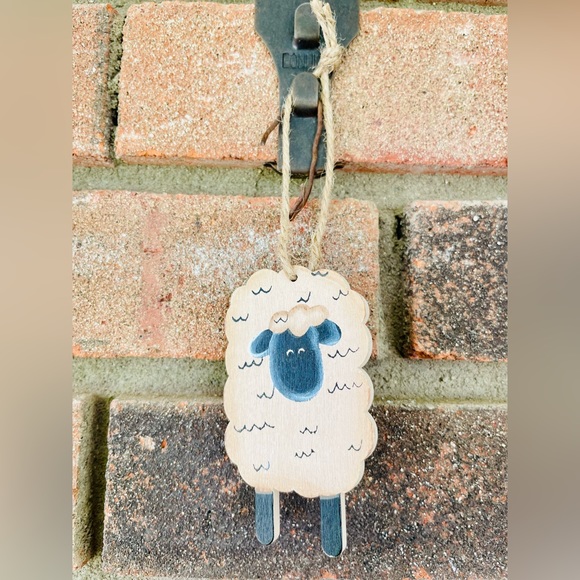 Sheep Ornaments With Hanger 4/bag - Picture 7 of 12